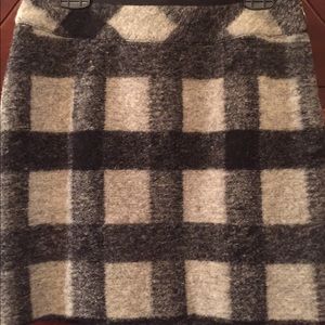 NWOT Banana Republic Fully Lined Wool Skirt